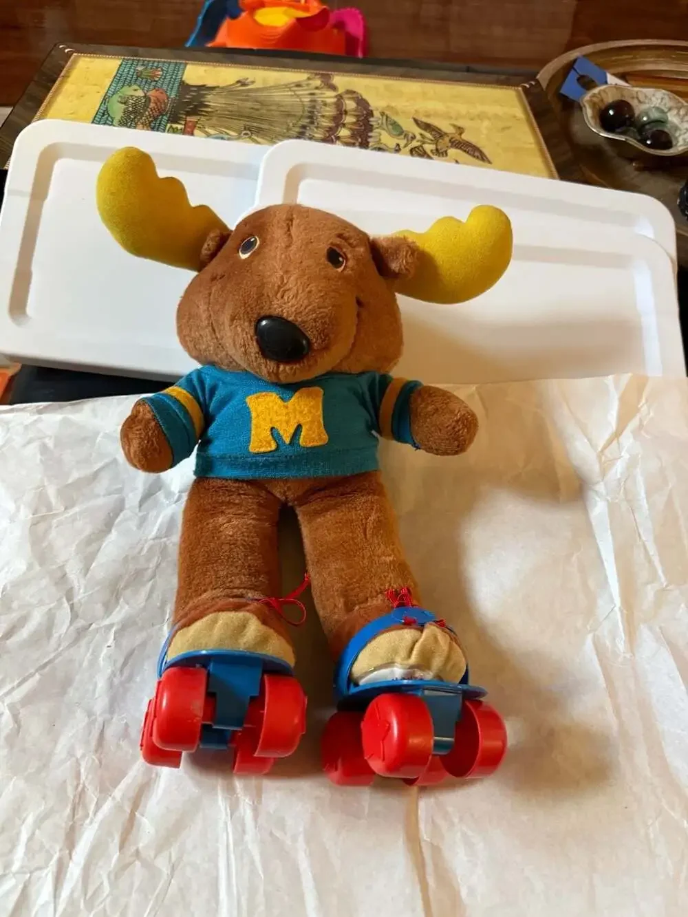 Vtg 1984 Montgomery Moose Plush The Get Along Gang 14